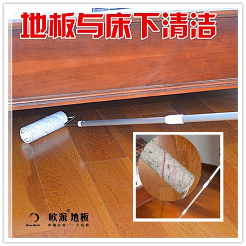 清理地板上的頭發(fā)，這效果...